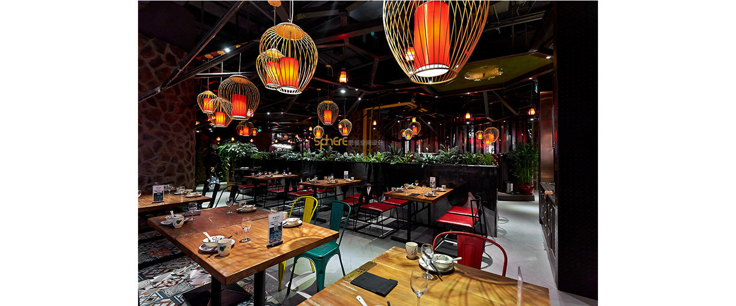 北京（济南）思斐空间酒店设计案例—渔家灯火量贩式海鲜餐厅