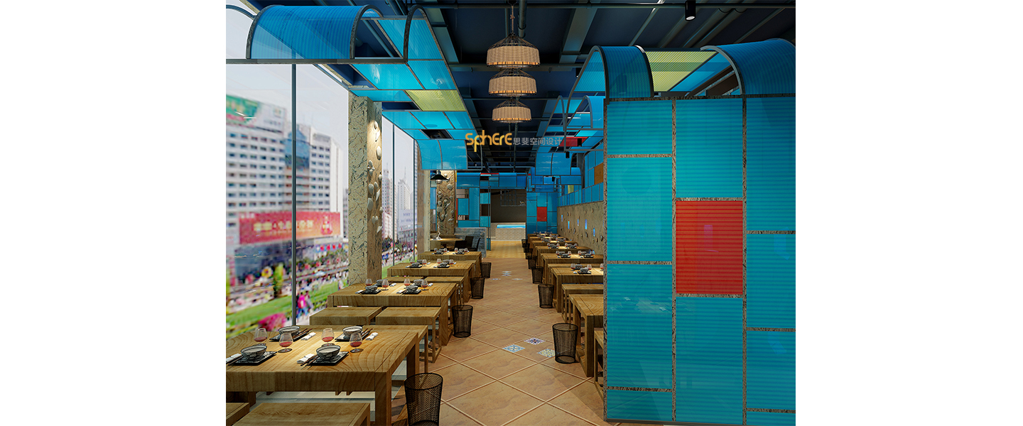 北京（济南）思斐空间酒店设计案例—小渔莊海鲜祝甸店