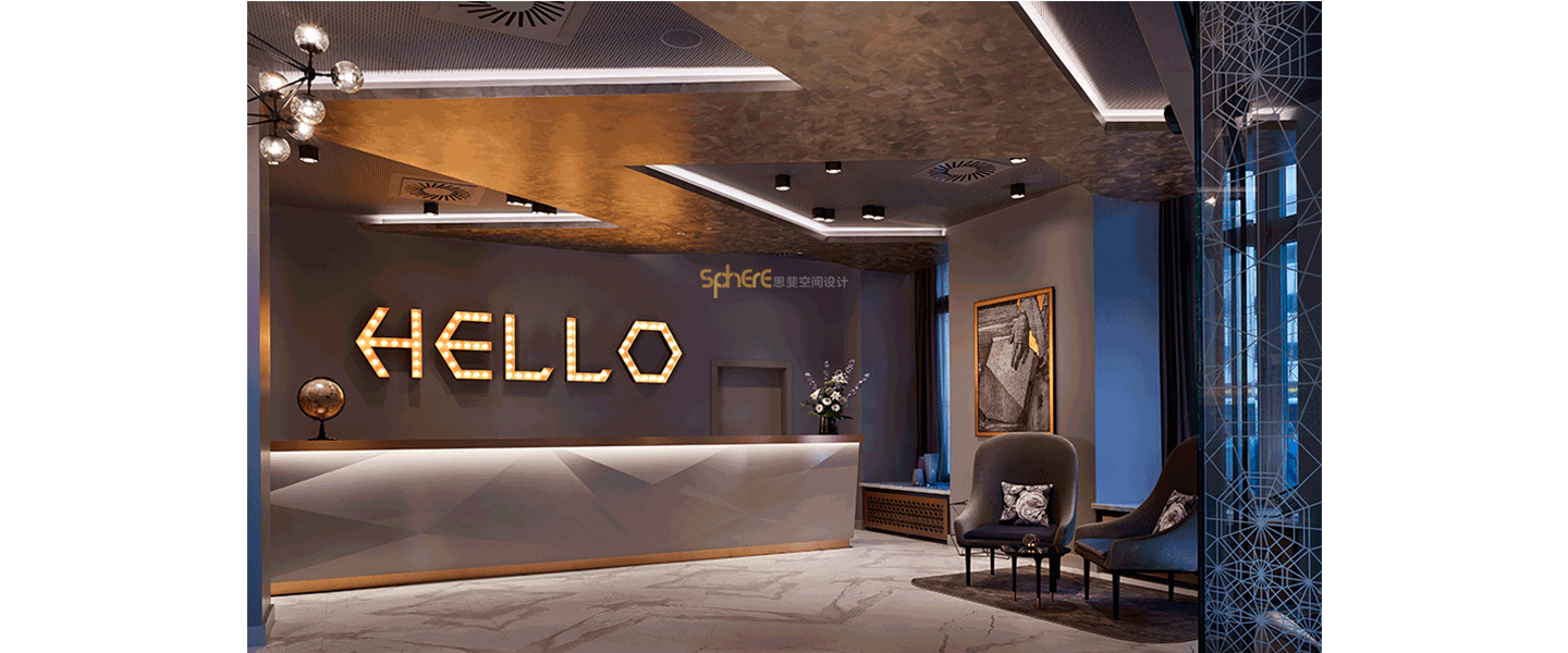 北京（济南）思斐空间酒店设计案例——Hotel Sapphire（兰宝石酒店）