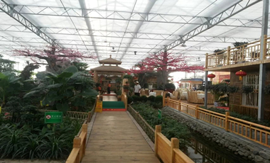 济南中式家常菜店餐饮设计单位：生态餐厅交往空间设计的典型做法