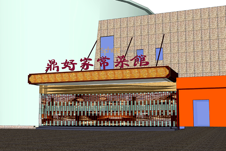 济南门头店餐饮设计之招牌设计简介